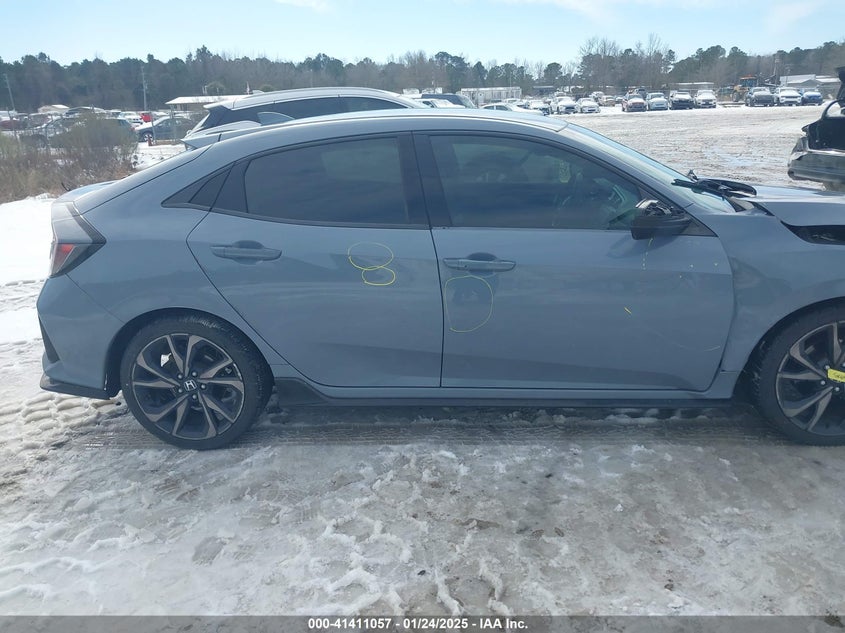 2019 HONDA CIVIC VIN: SHHFK7H47KU202793