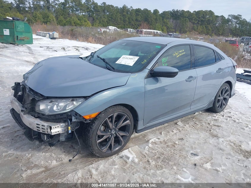2019 HONDA CIVIC VIN: SHHFK7H47KU202793
