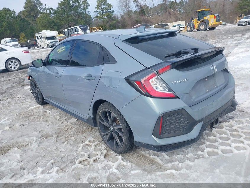 2019 HONDA CIVIC VIN: SHHFK7H47KU202793