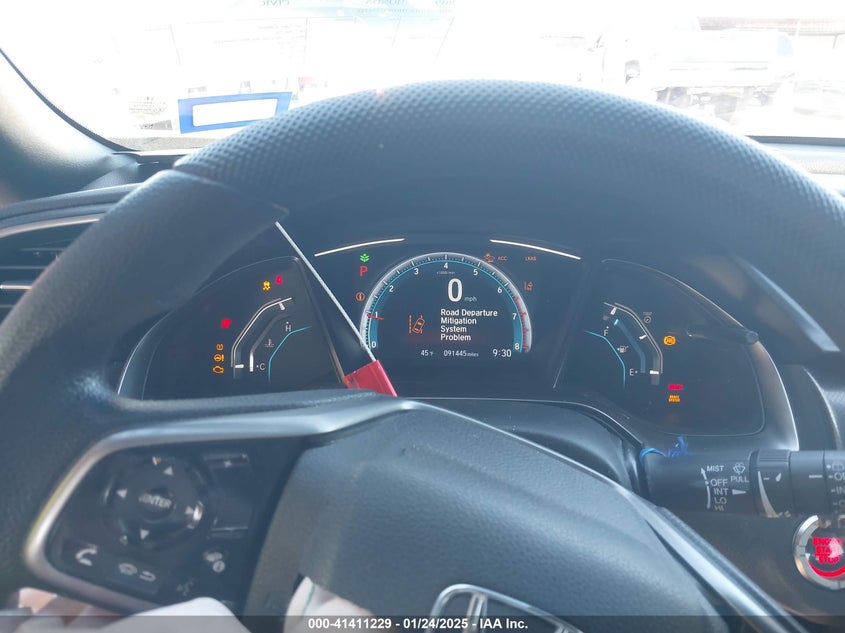 2019 HONDA CIVIC VIN: SHHFK7H60KU224748