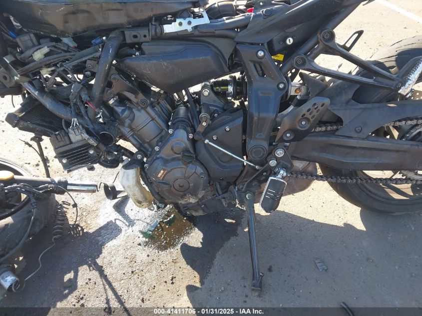 2024 Yamaha Mt07 VIN: JYARM32E6RA009472 Lot: 41411706