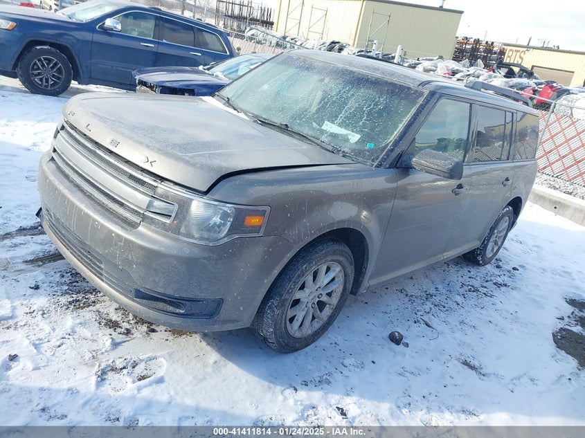 Vin: 2fmgk5b80ebd17402, lot: 41902334, ford flex se 20142
