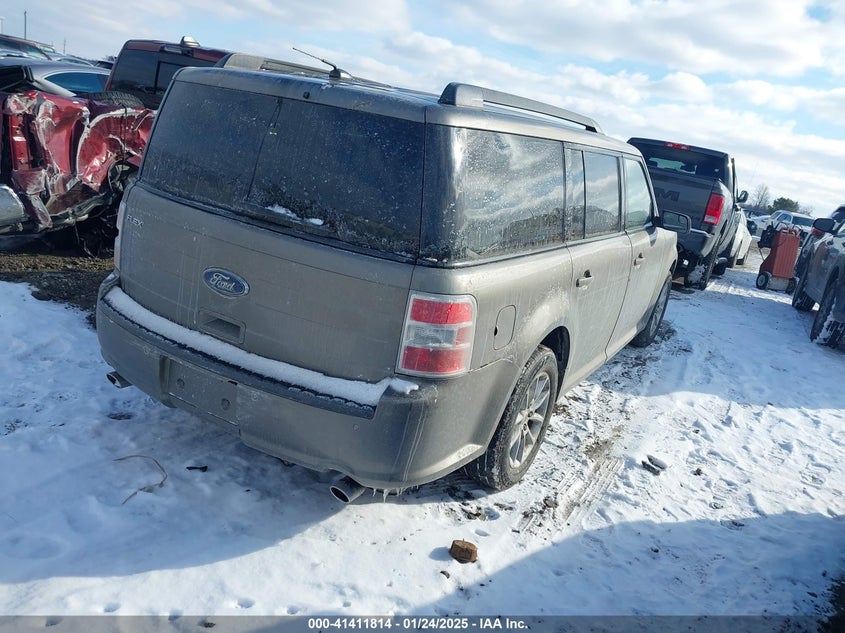 Vin: 2fmgk5b80ebd17402, lot: 41902334, ford flex se 20144