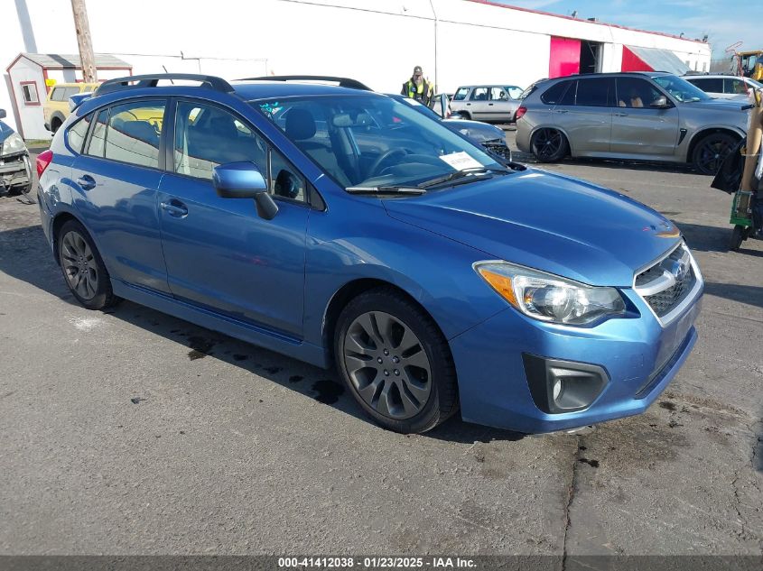 2014 SUBARU IMPREZA 2.0I SPORT PREMIUM - JF1GPAL61E8304789