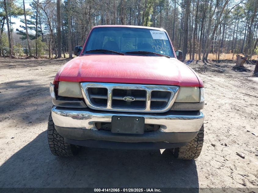 1998 Ford Ranger Splash/Xl/Xlt VIN: 1FTZR15U1WTA32493 Lot: 41412065