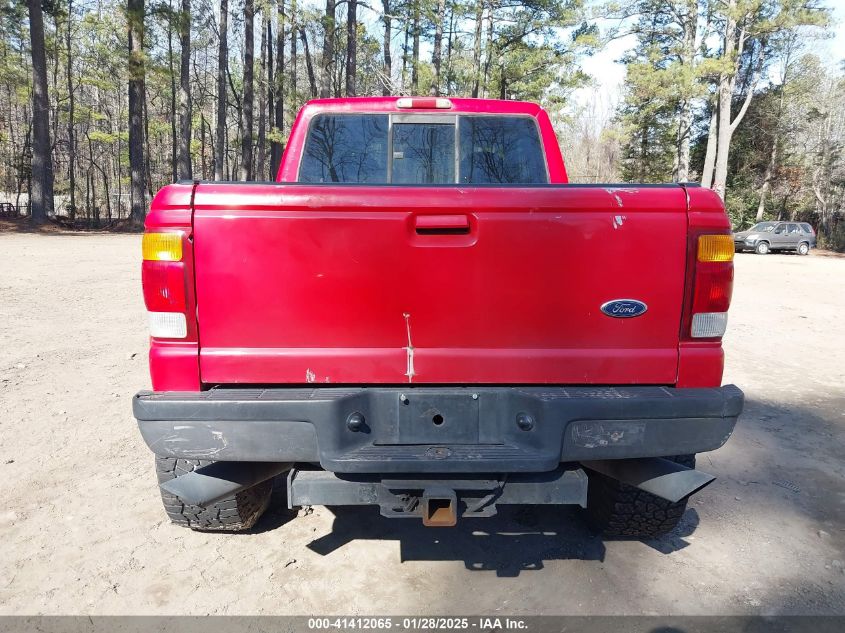 1998 Ford Ranger Splash/Xl/Xlt VIN: 1FTZR15U1WTA32493 Lot: 41412065