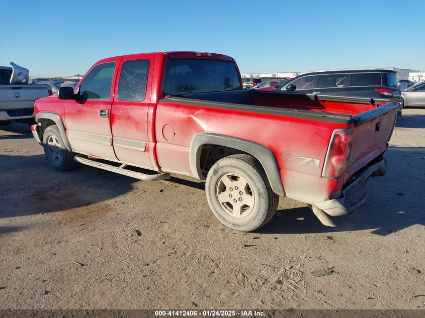 2007 CHEVROLET SILVERADO VIN: 1GCEK19Z77Z176797
