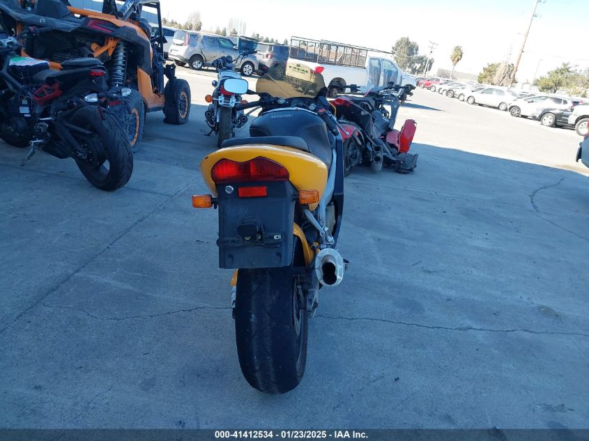 1999 Honda Cbr600 F4 VIN: JH2PC3514XM000019 Lot: 41412534