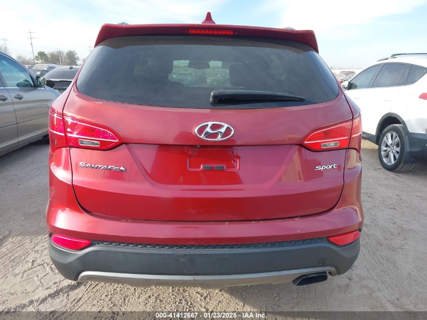 VIN 5XYZU3LB9FG236790 2015 Hyundai Santa Fe, Sport no.16