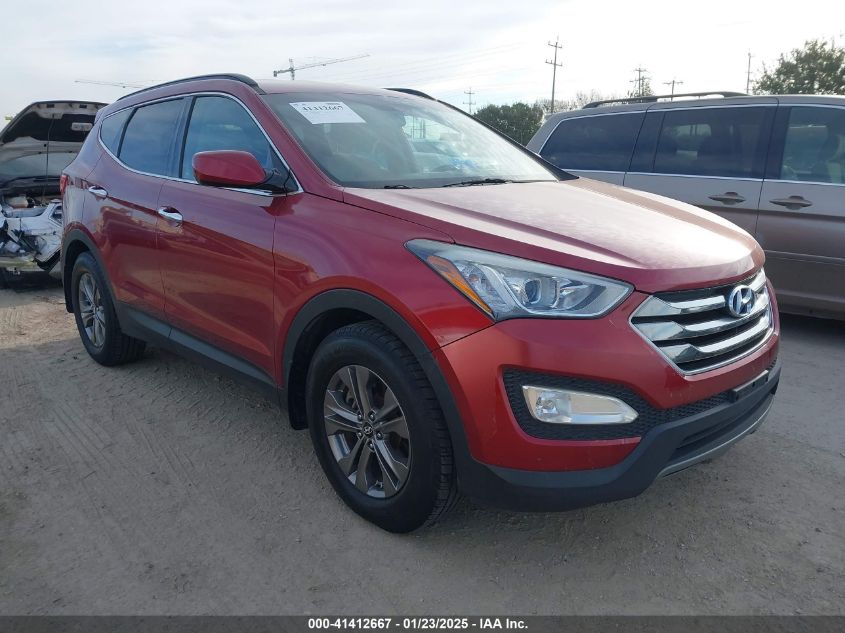 VIN 5XYZU3LB9FG236790 2015 Hyundai Santa Fe, Sport no.1