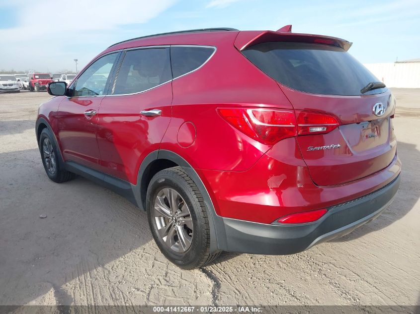 VIN 5XYZU3LB9FG236790 2015 Hyundai Santa Fe, Sport no.3