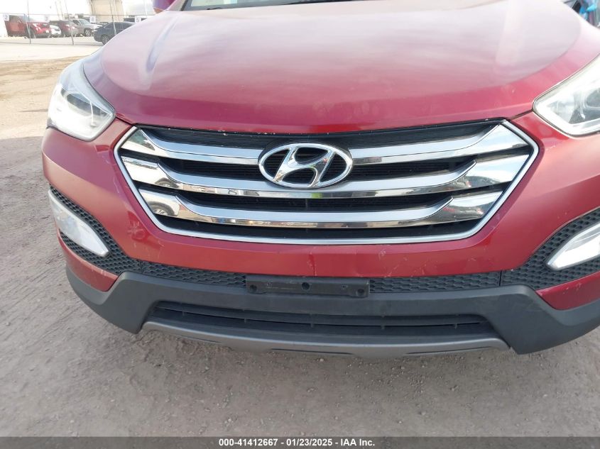 VIN 5XYZU3LB9FG236790 2015 Hyundai Santa Fe, Sport no.6