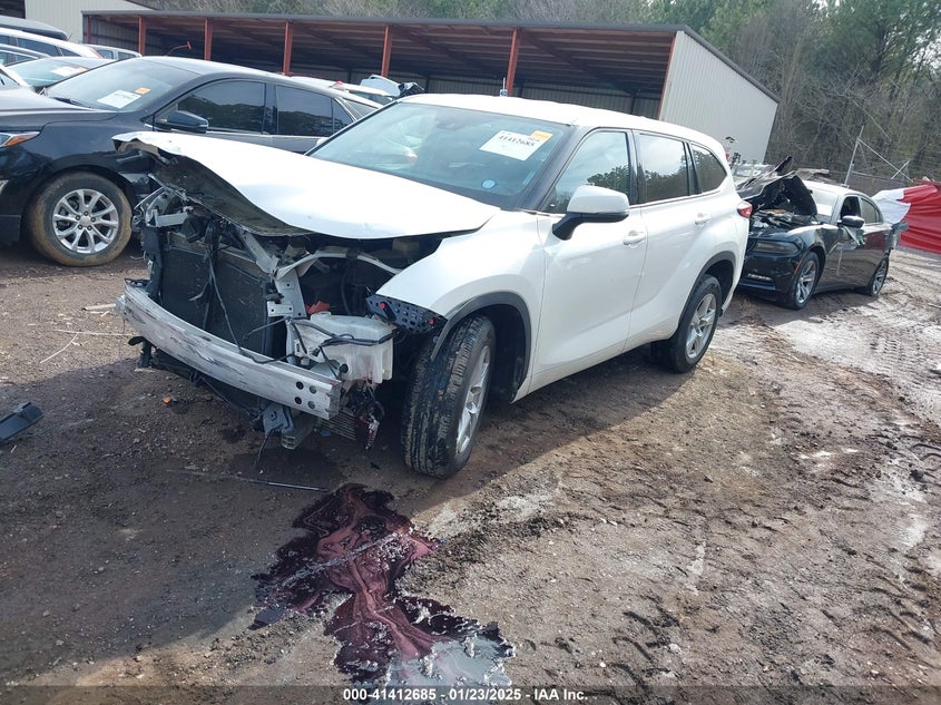 2021 TOYOTA HIGHLANDER L - 5TDCZRAH9MS034002