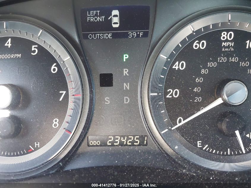 2008 Lexus Es 350 VIN: 00JTDJ46G82245565 Lot: 41412776