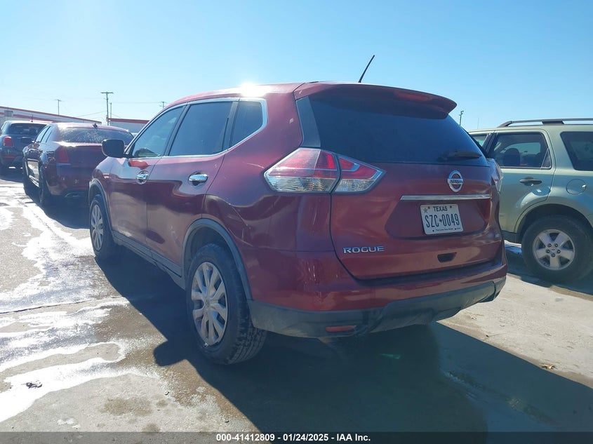 2015 NISSAN ROGUE S/SL/SV - KNMAT2MV9FP552979