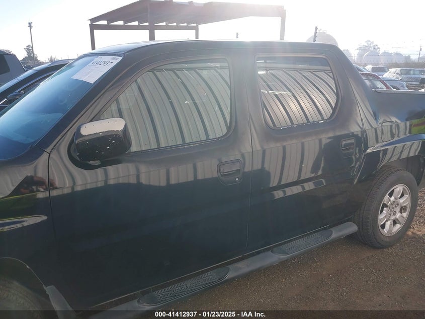 2007 HONDA RIDGELINE VIN: 2HJYK16597H507339