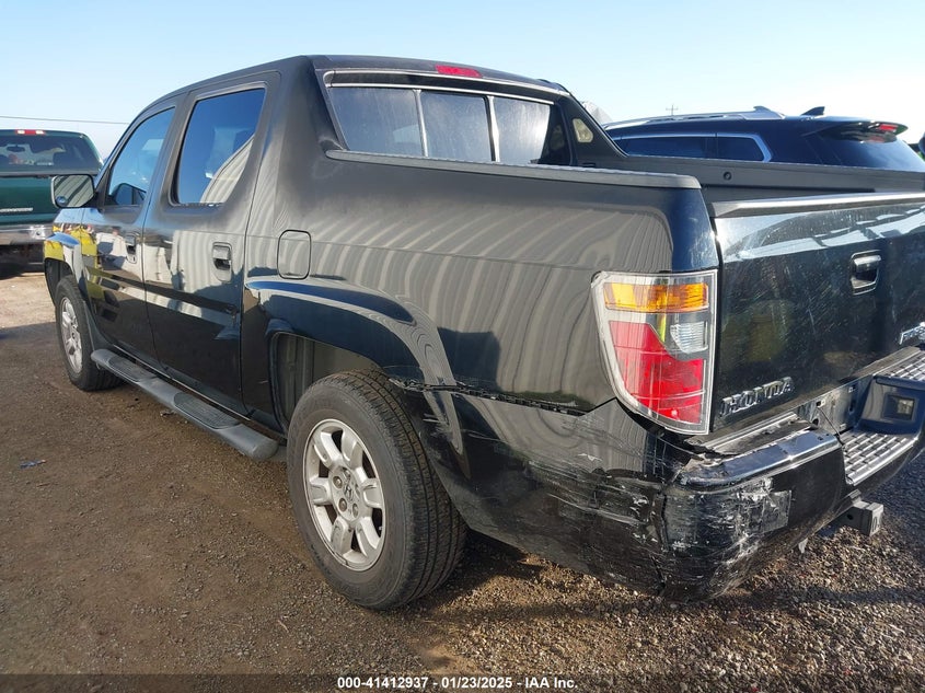 2007 HONDA RIDGELINE VIN: 2HJYK16597H507339