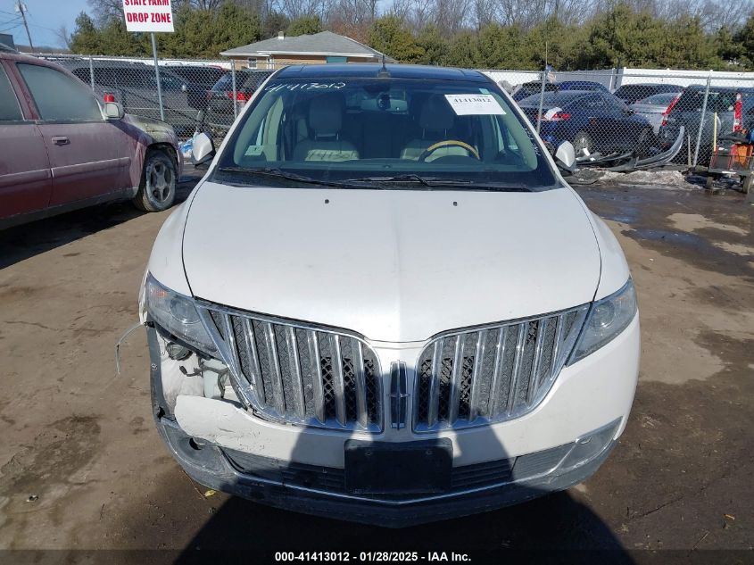 2012 Lincoln Mkx VIN: 2LMDJ8JK1CBL08102 Lot: 41413012