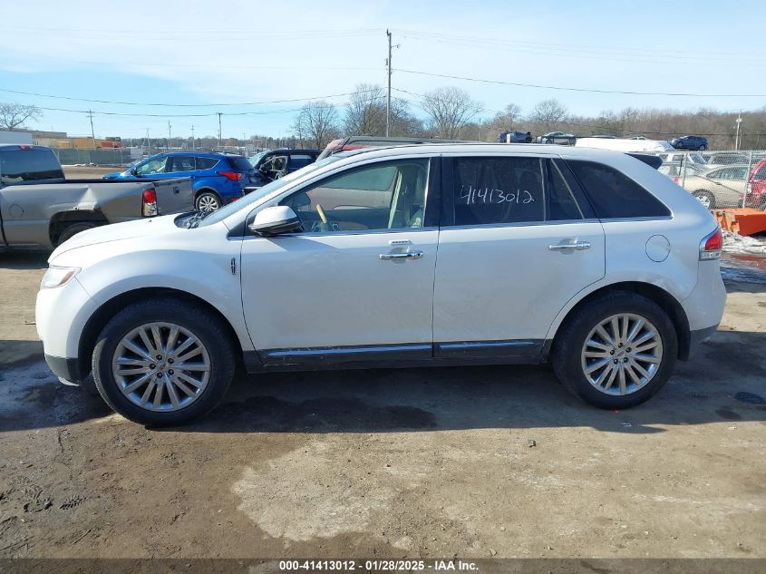 2012 Lincoln Mkx VIN: 2LMDJ8JK1CBL08102 Lot: 41413012