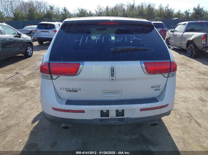 2012 Lincoln Mkx VIN: 2LMDJ8JK1CBL08102 Lot: 41413012