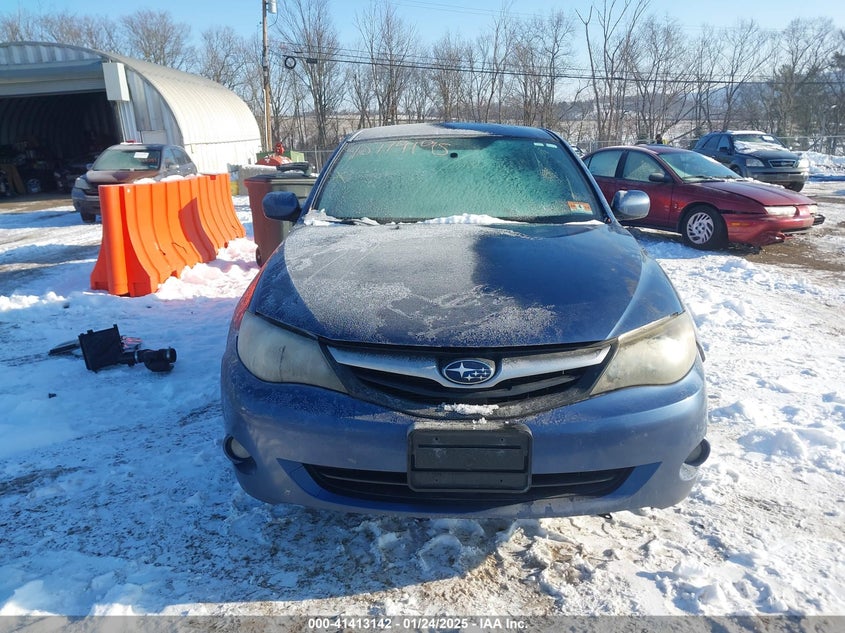 2011 SUBARU IMPREZA VIN: JF1GE6A63BH512402