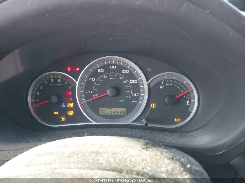 2011 SUBARU IMPREZA VIN: JF1GE6A63BH512402