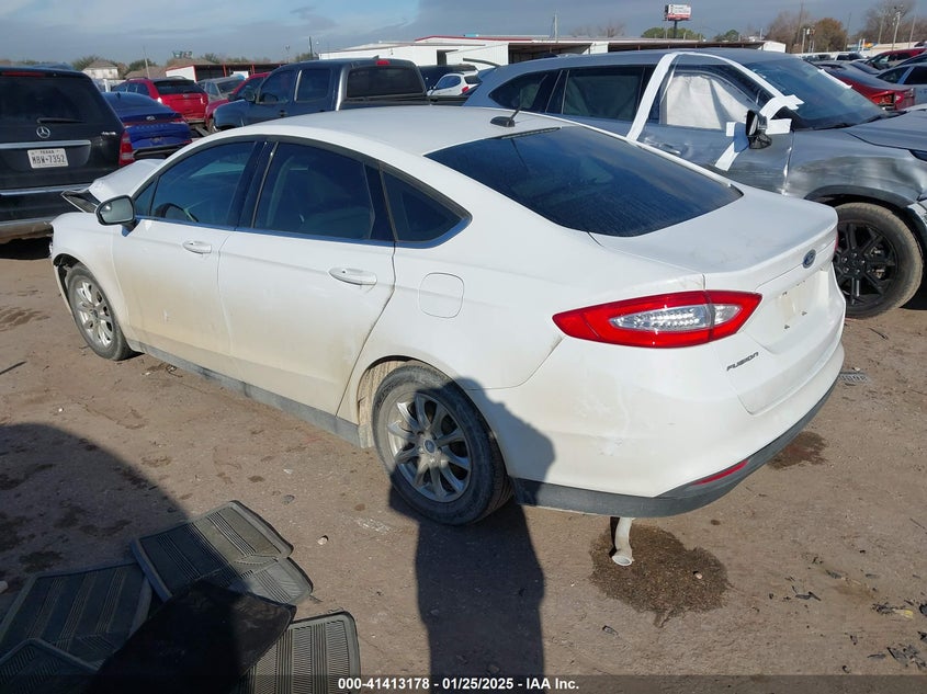 2016 FORD FUSION VIN: 3FA6P0G74GR151805