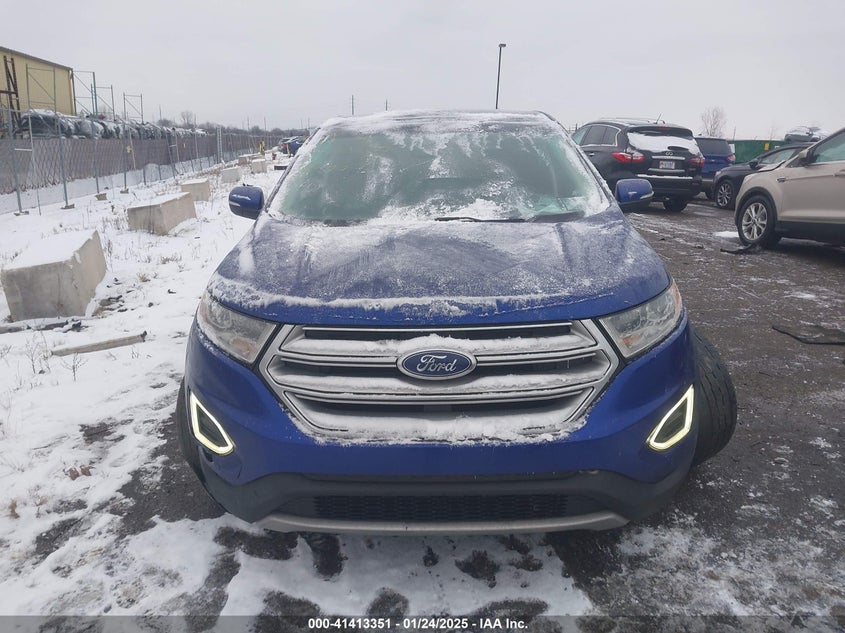 2015 Ford Edge Sel VIN: 2FMTK4J92FBB26651 Lot: 41413351