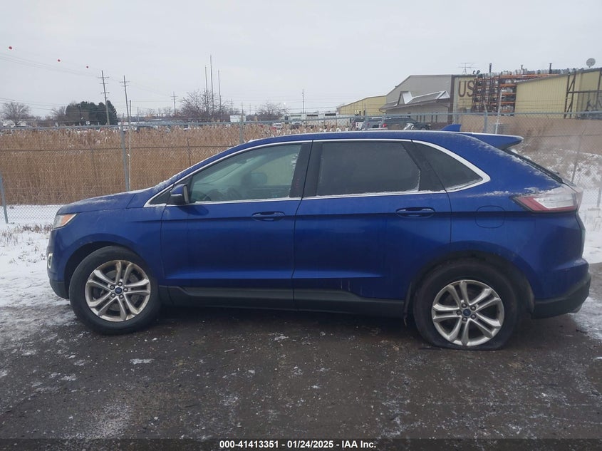 2015 Ford Edge Sel VIN: 2FMTK4J92FBB26651 Lot: 41413351