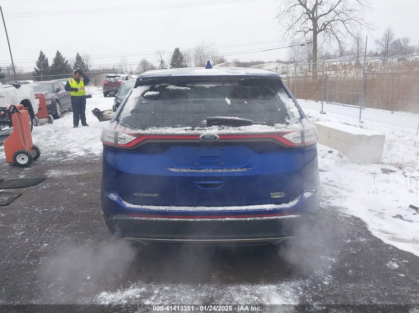 2015 Ford Edge Sel VIN: 2FMTK4J92FBB26651 Lot: 41413351