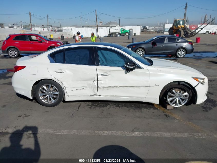 2016 Infiniti Q50 3.0T Premium VIN: JN1EV7AP1GM306433 Lot: 41413358