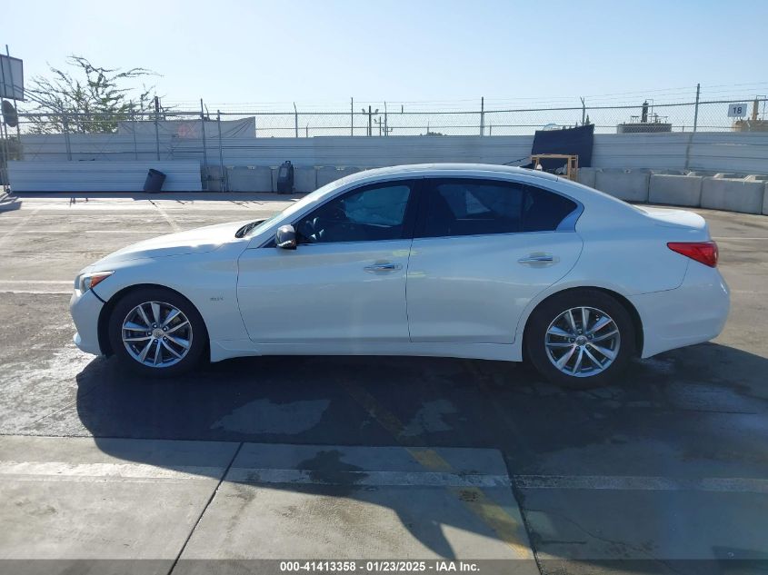 2016 Infiniti Q50 3.0T Premium VIN: JN1EV7AP1GM306433 Lot: 41413358