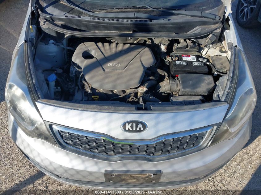 VIN KNADM4A3XD6176804 2013 KIA Rio, LX no.10