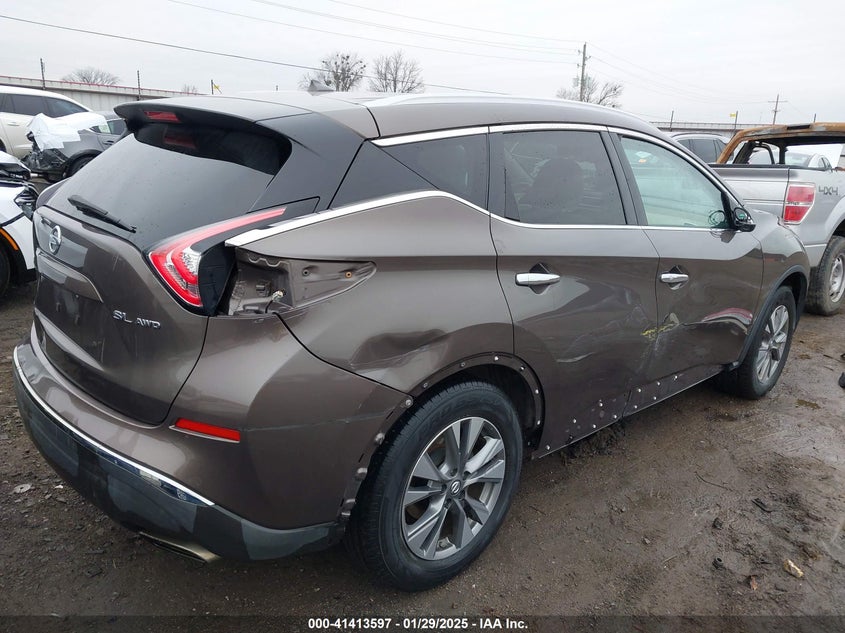2015 NISSAN MURANO SL - 5N1AZ2MH6FN281959