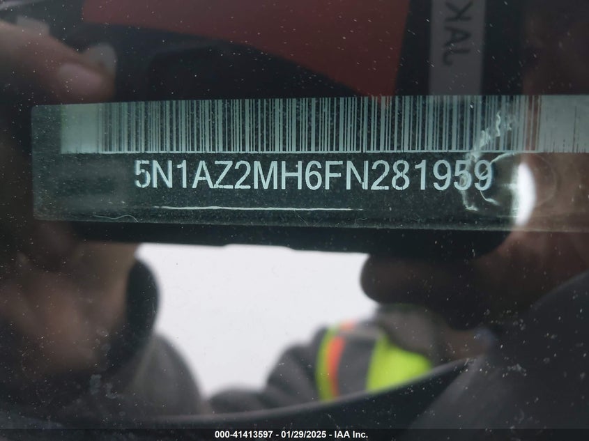 2015 NISSAN MURANO SL - 5N1AZ2MH6FN281959