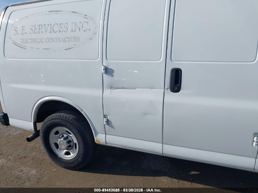 2012 Chevrolet Express 2500 Work Van VIN: 1GCWGFCA1C1100202 Lot: 41413625