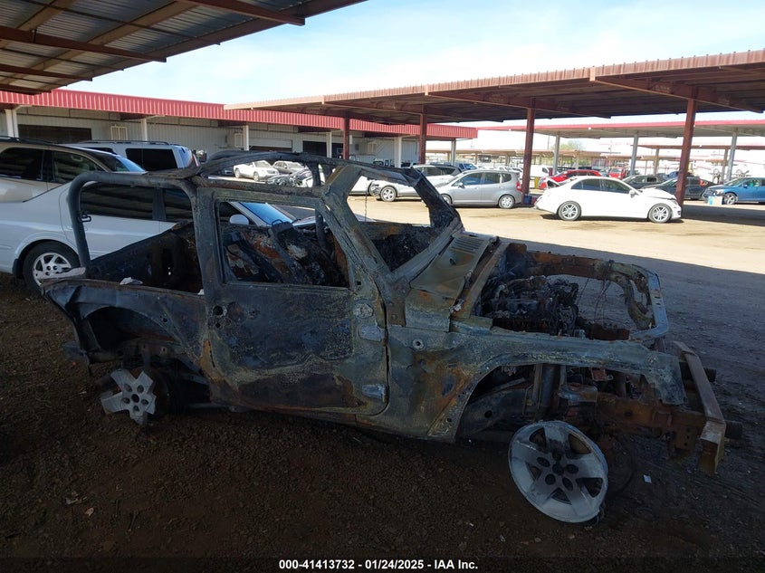 2008 Jeep Wrangler X VIN: 1J4FA24138L605477 Lot: 41413732