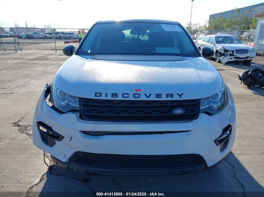 2016 Land Rover Discovery Sport Hse VIN: SALCR2BG7GH598293 Lot: 41413805