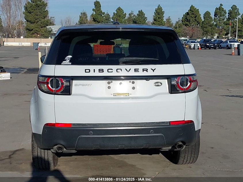 2016 Land Rover Discovery Sport Hse VIN: SALCR2BG7GH598293 Lot: 41413805