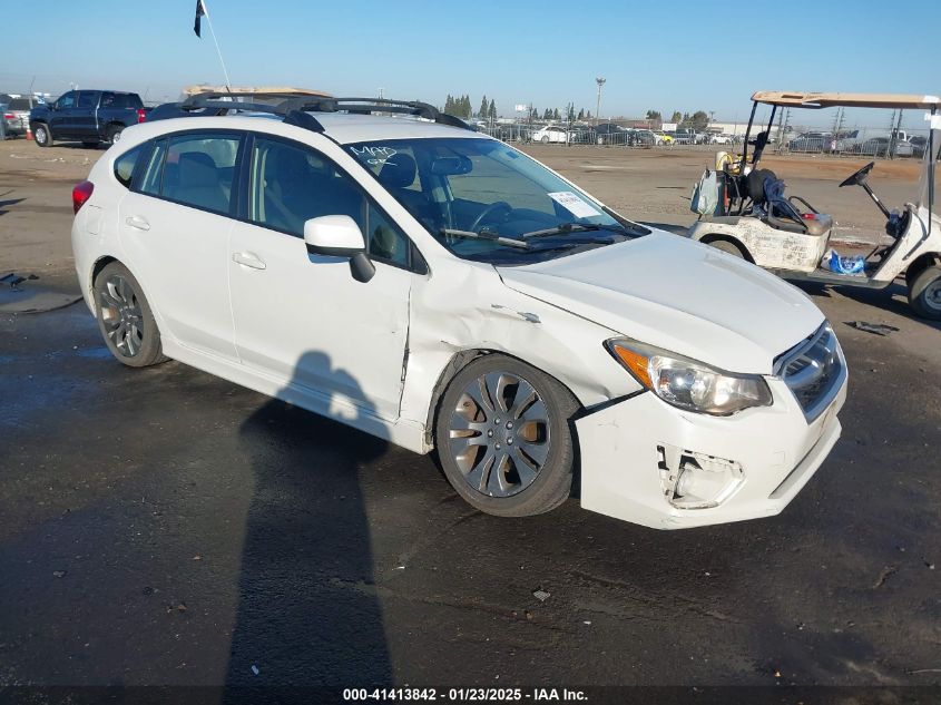 2014 SUBARU IMPREZA 2.0I SPORT PREMIUM - JF1GPAL65E8322017