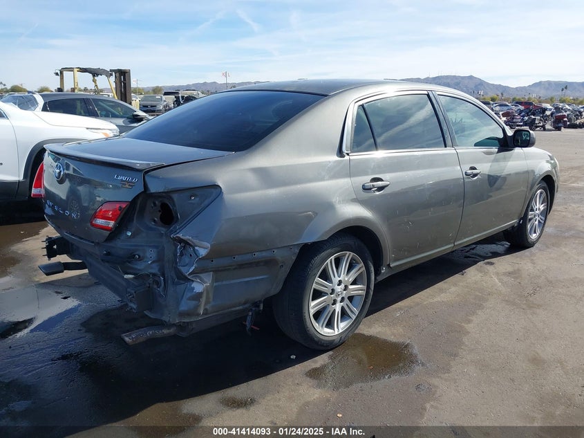 2007 TOYOTA AVALON VIN: 4T1BK36BX7U206437