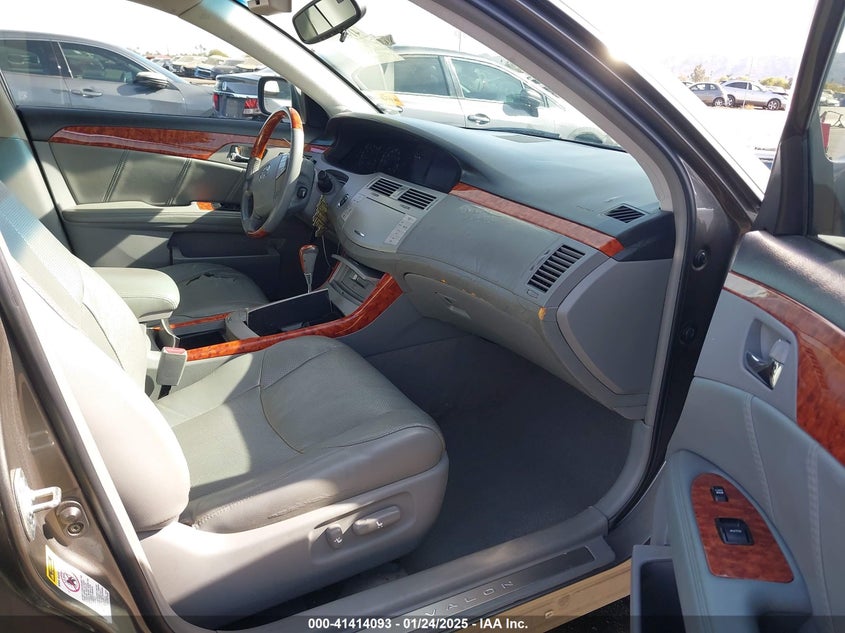 2007 TOYOTA AVALON VIN: 4T1BK36BX7U206437