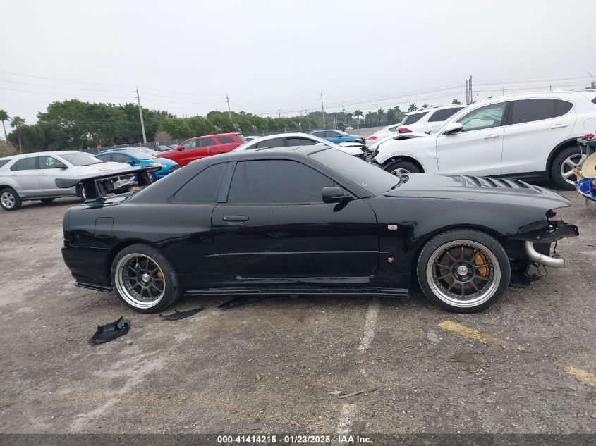 1998 Nissan Gt-R VIN: GGKBRTAR34UDABJJ Lot: 41414215