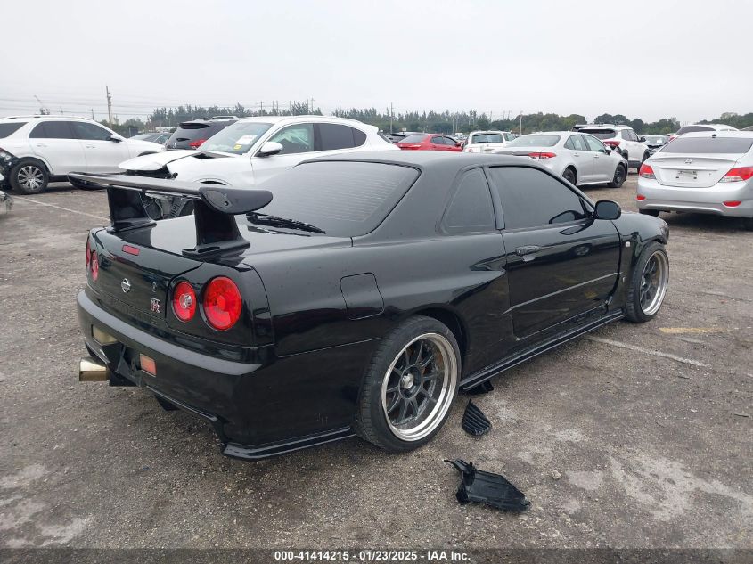 1998 Nissan Gt-R VIN: GGKBRTAR34UDABJJ Lot: 41414215