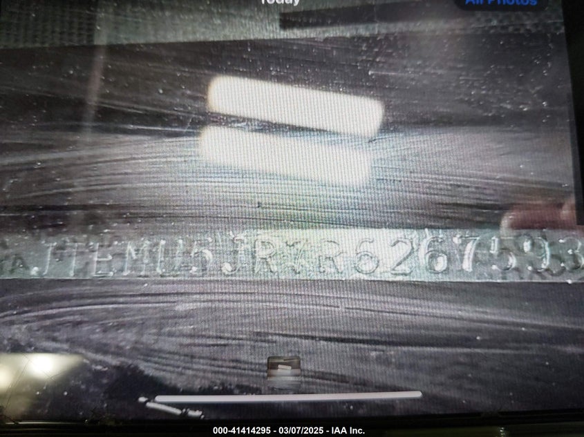 VIN JTEMU5JR7R6267593 2024 TOYOTA 4RUNNER SR5