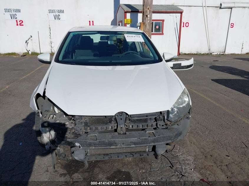 2010 VOLKSWAGEN GOLF VIN: WVWAB7AJ6AW403297