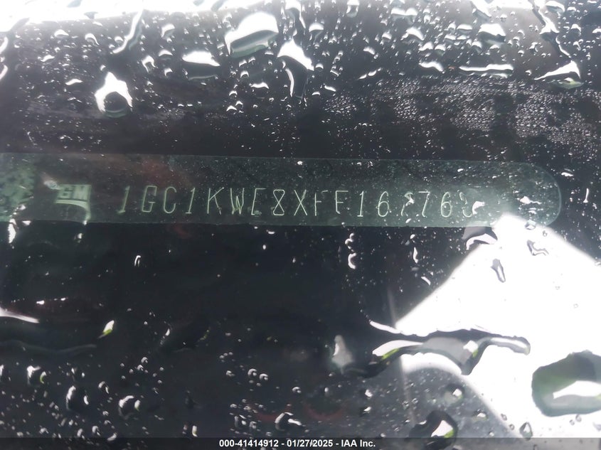 2015 CHEVROLET SILVERADO 2500HD LTZ - 1GC1KWE8XFF167763