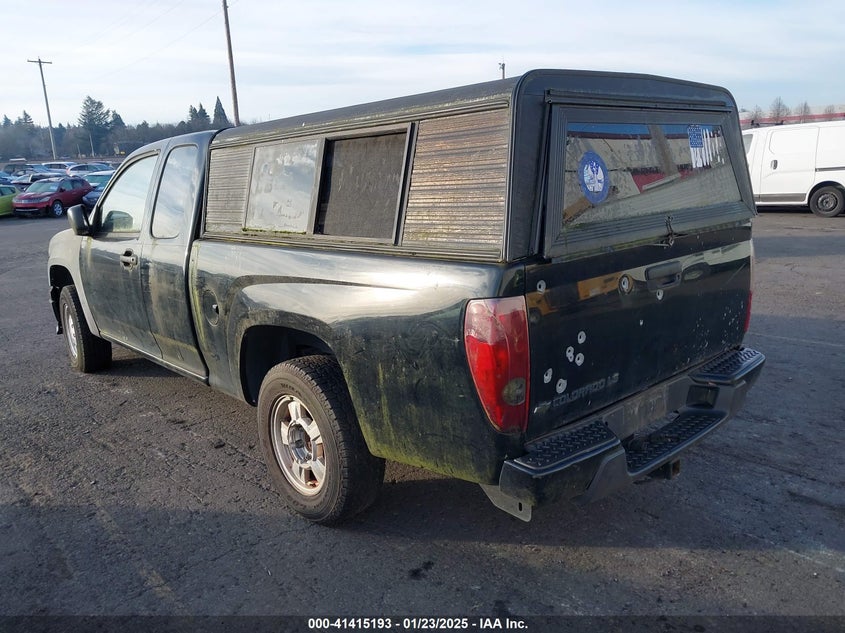 2007 CHEVROLET COLORADO VIN: 1GCCS199X78125081