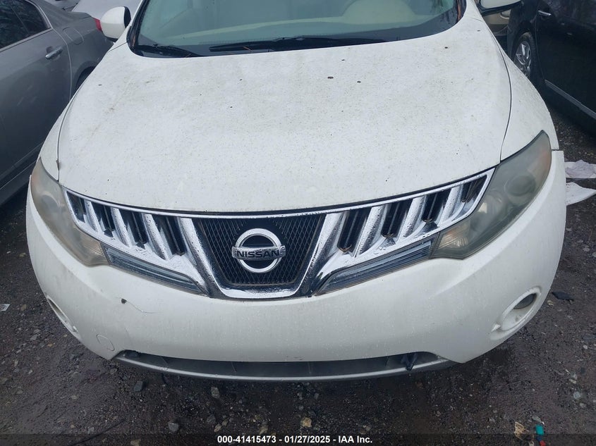 2009 NISSAN MURANO VIN: JN8AZ18WX9W203808