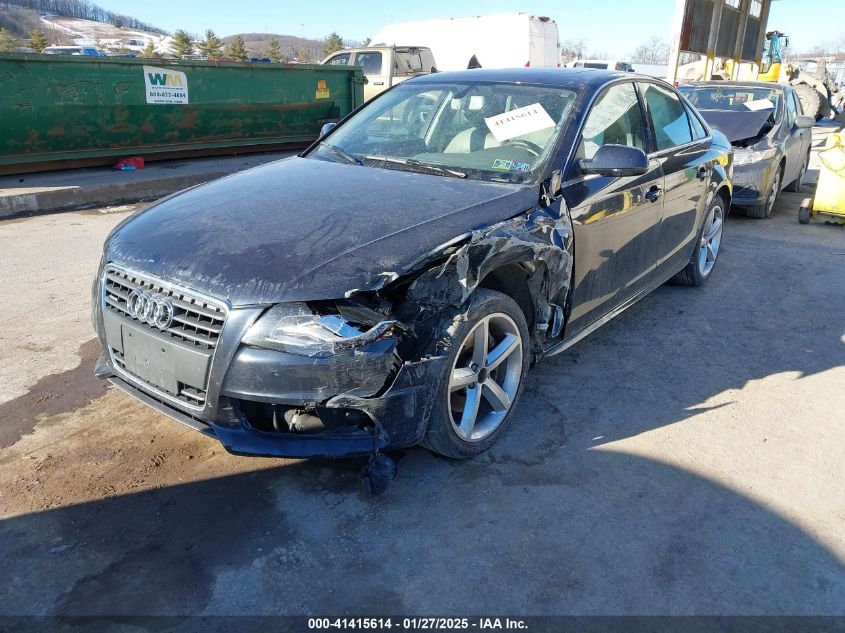 2012 Audi A4 2.0T Premium VIN: WAUFFAFL4CN013404 Lot: 41415614